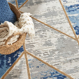 nourison elation etn12 grey multi rug