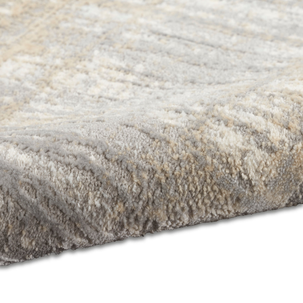 nourison ck005 enchanting ech05 grey ivory rug