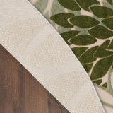 nourison aloha alh05 ivory green rug