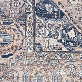 nourison grand washables grw05 ivory blue rug