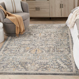 nourison lynx lnx02 navy multicolor rug