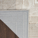 nourison glitz glz07 ivory rug