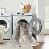 nourison astra machine washable asw12 grey multicolor rug