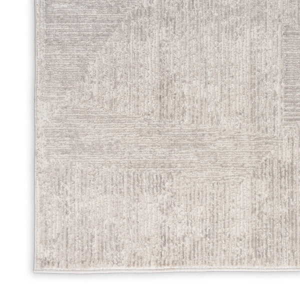 nourison ck024 irradiant irr01 silver rug