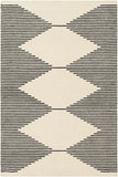 Hauteloom Walkerston WLKRS Black Hand Tufted Wool Rug