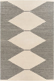 Hauteloom Walkerston WLKRS Black Hand Tufted Wool Rug