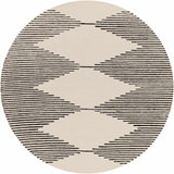 Hauteloom Walkerston WLKRS Black Hand Tufted Wool Rug