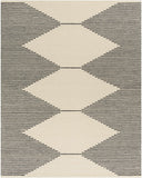 Hauteloom Walkerston WLKRS Black Hand Tufted Wool Rug