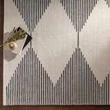 Hauteloom Walkerston WLKRS Black Hand Tufted Wool Rug
