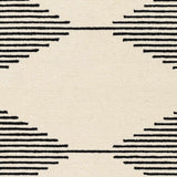 Hauteloom Walkerston WLKRS Black Hand Tufted Wool Rug