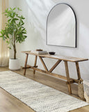 Hauteloom Williford WLLF Cream Woven/Flatwoven Wool Rug