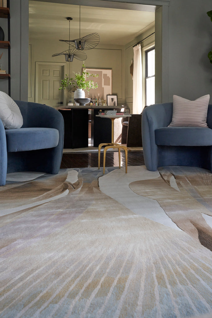 nourison prismatic prs35 sand rug