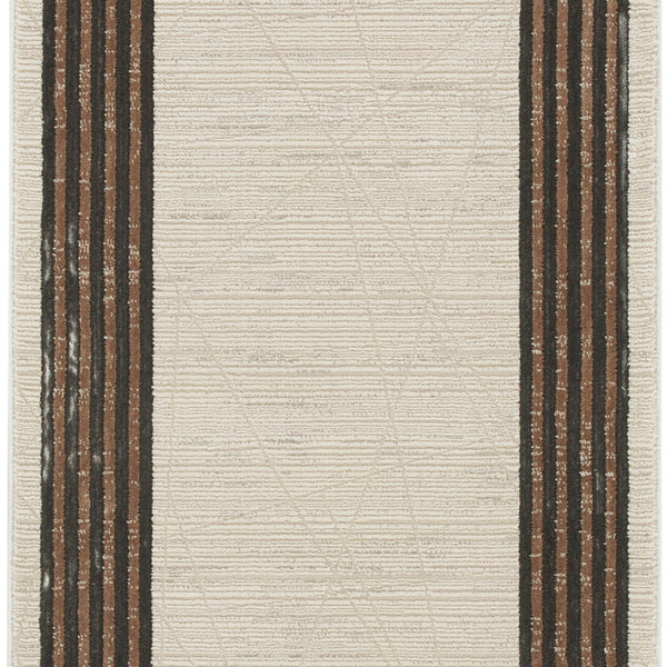 nourison desire dsr01 ivory silver rug