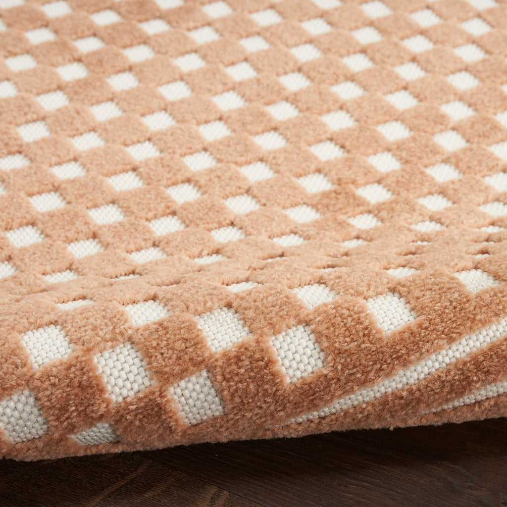 nourison care free caf02 copper rug