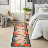 nourison aloha alh32 multicolor rug