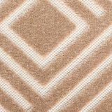 nourison care free caf03 brown rug