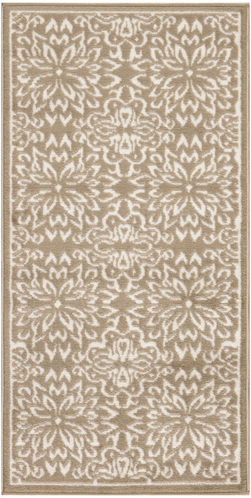 nourison jubilant jub06 taupe rug