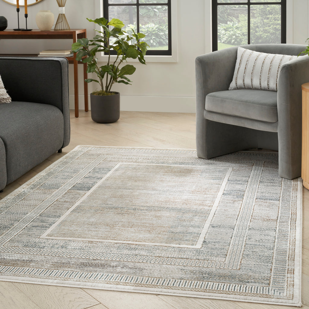 nourison glitz glz07 ivory multicolor rug