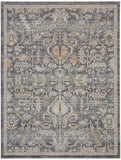 nourison lynx lnx02 navy multicolor rug