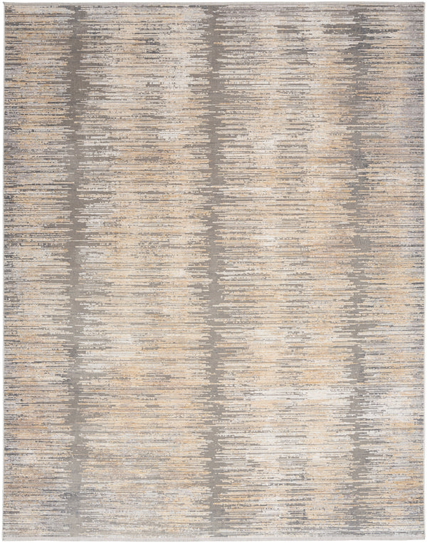 nourison abstract hues abh03 grey gold rug