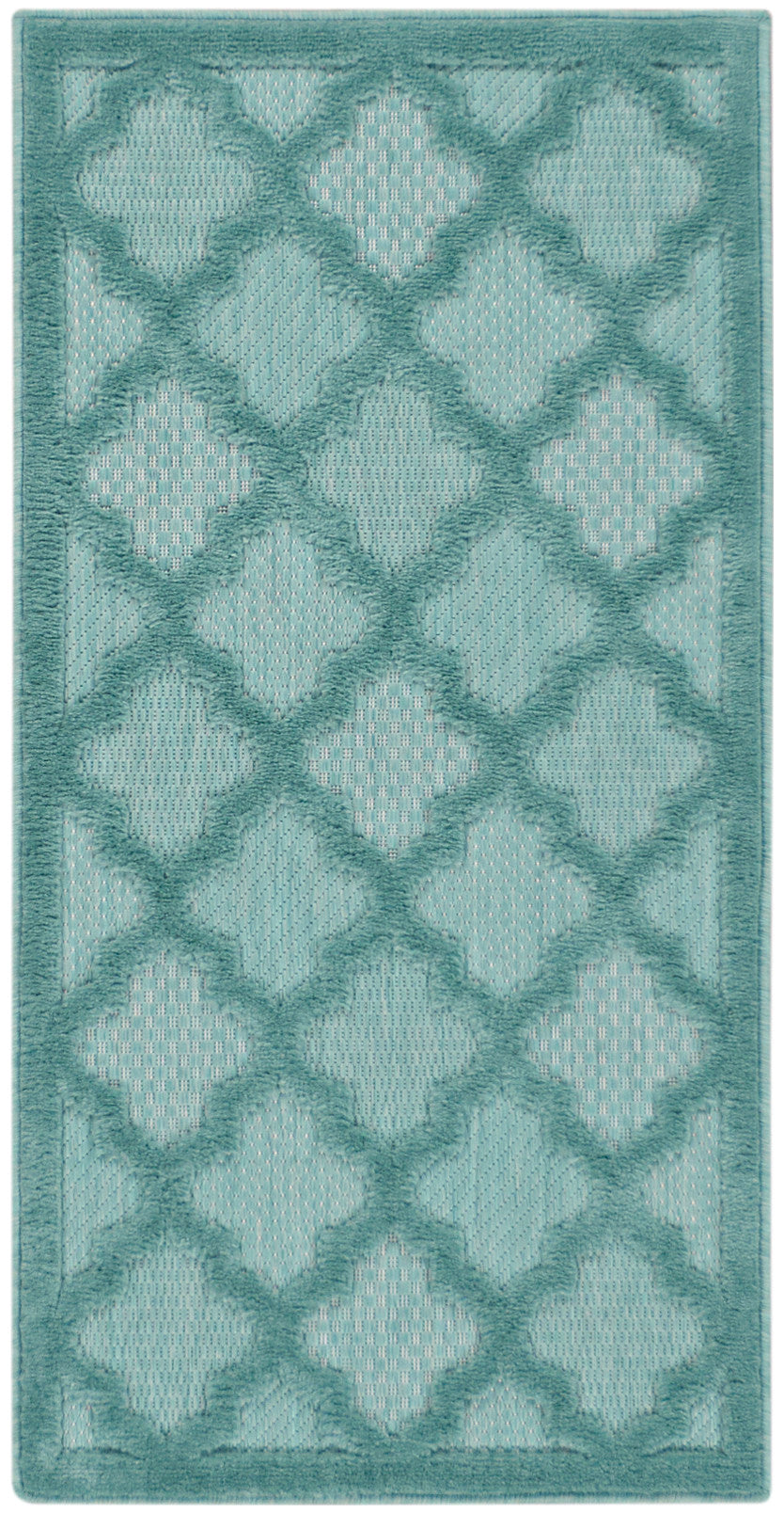 nourison easy care nes01 aqua teal rug