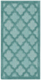 nourison easy care nes01 aqua teal rug