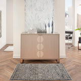 nourison lynx lnx03 slate multicolor rug