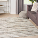 nourison serenity home srh03 ivory beige rug