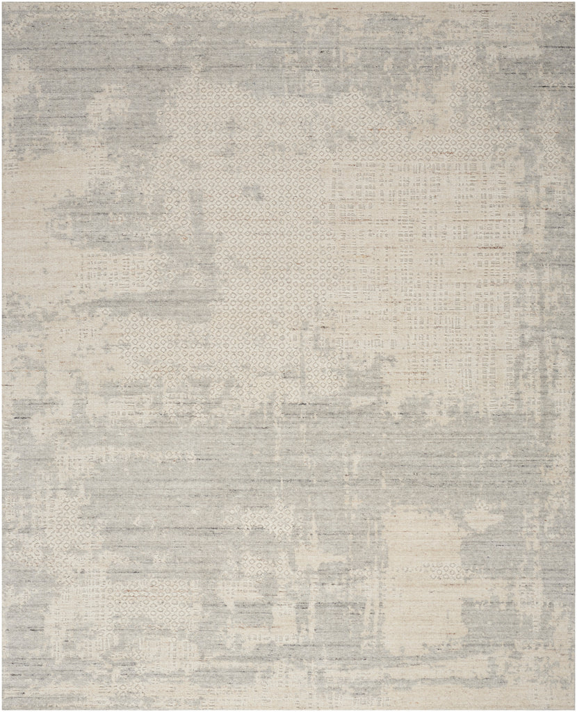 nourison harmony hay04 ivory grey rug