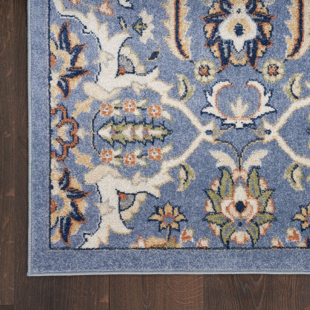 nourison allur alr03 light blue rug