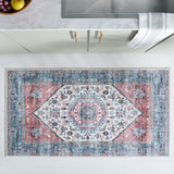 safavieh clearance washable printed rug wpr322k turquoise rug