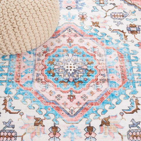 safavieh clearance washable printed rug wpr322k turquoise rug