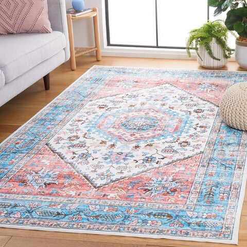 safavieh clearance washable printed rug wpr322k turquoise rug