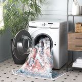 safavieh clearance washable printed rug wpr322k turquoise rug