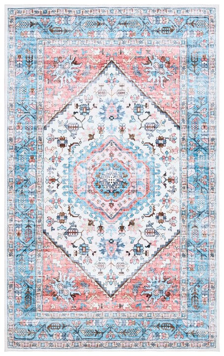 safavieh clearance washable printed rug wpr322k turquoise rug