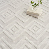 nourison versatile nrv01 ivory white rug