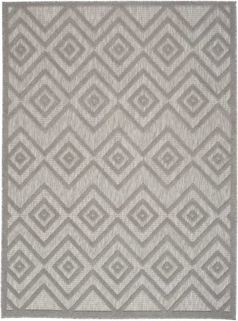 nourison versatile nrv01 silver grey rug