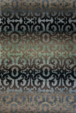 Tibet Rug Company 100 CT WROUGHT IRON Blue Rug