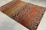 Tibet Rug Company 100 CT WROUGHT IRON Walnut Rug