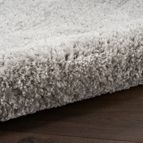 nourison dreamy shag drs05 silver rug