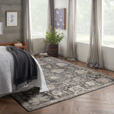 nourison oushak home ous01 charcoal rug