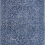 nourison pure shades sad02 blue rug