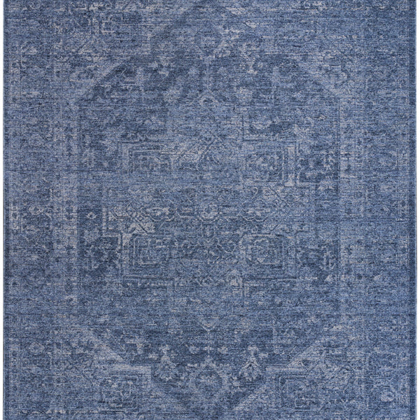 nourison pure shades sad02 blue rug