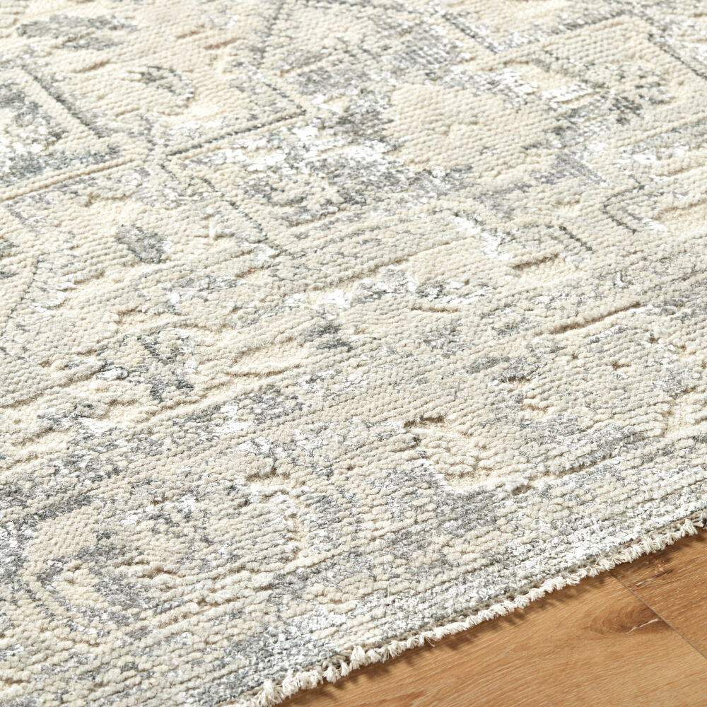 surya waterloo wtl 2300 light gray rug
