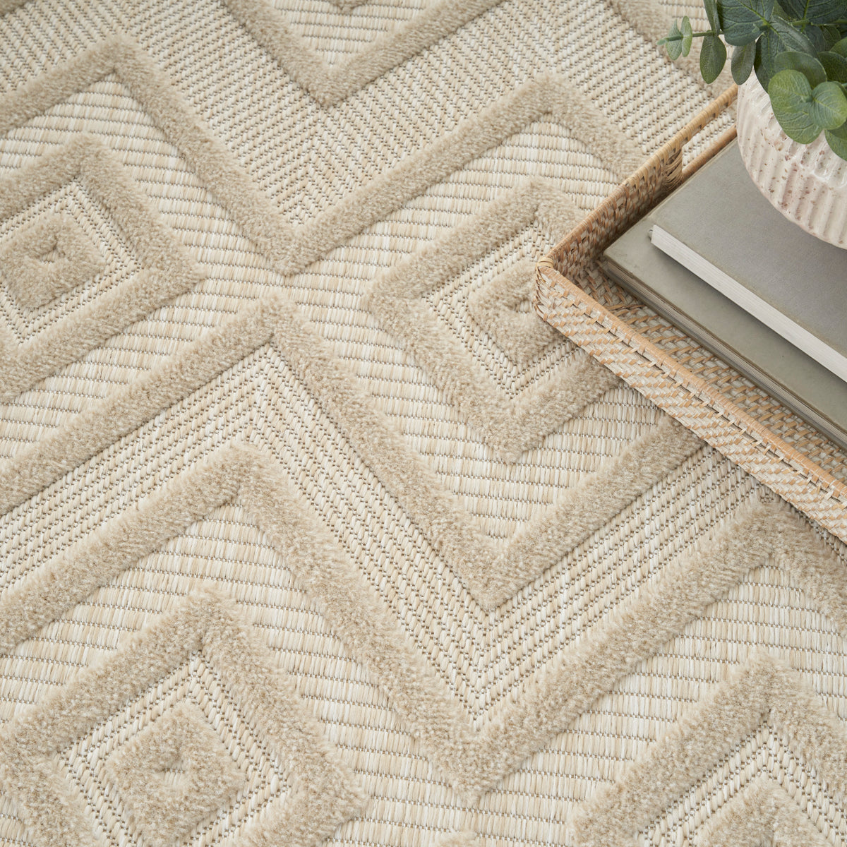 nourison versatile nrv01 cream rug