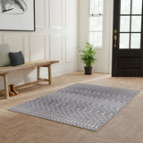 nourison astra machine washable asw10 denim rug