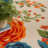 nourison aloha alh32 multicolor rug