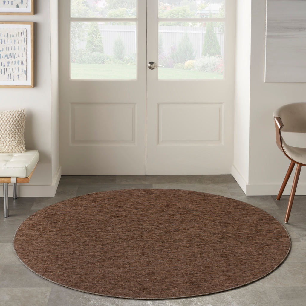 nourison washable solutions wsl01 mocha rug