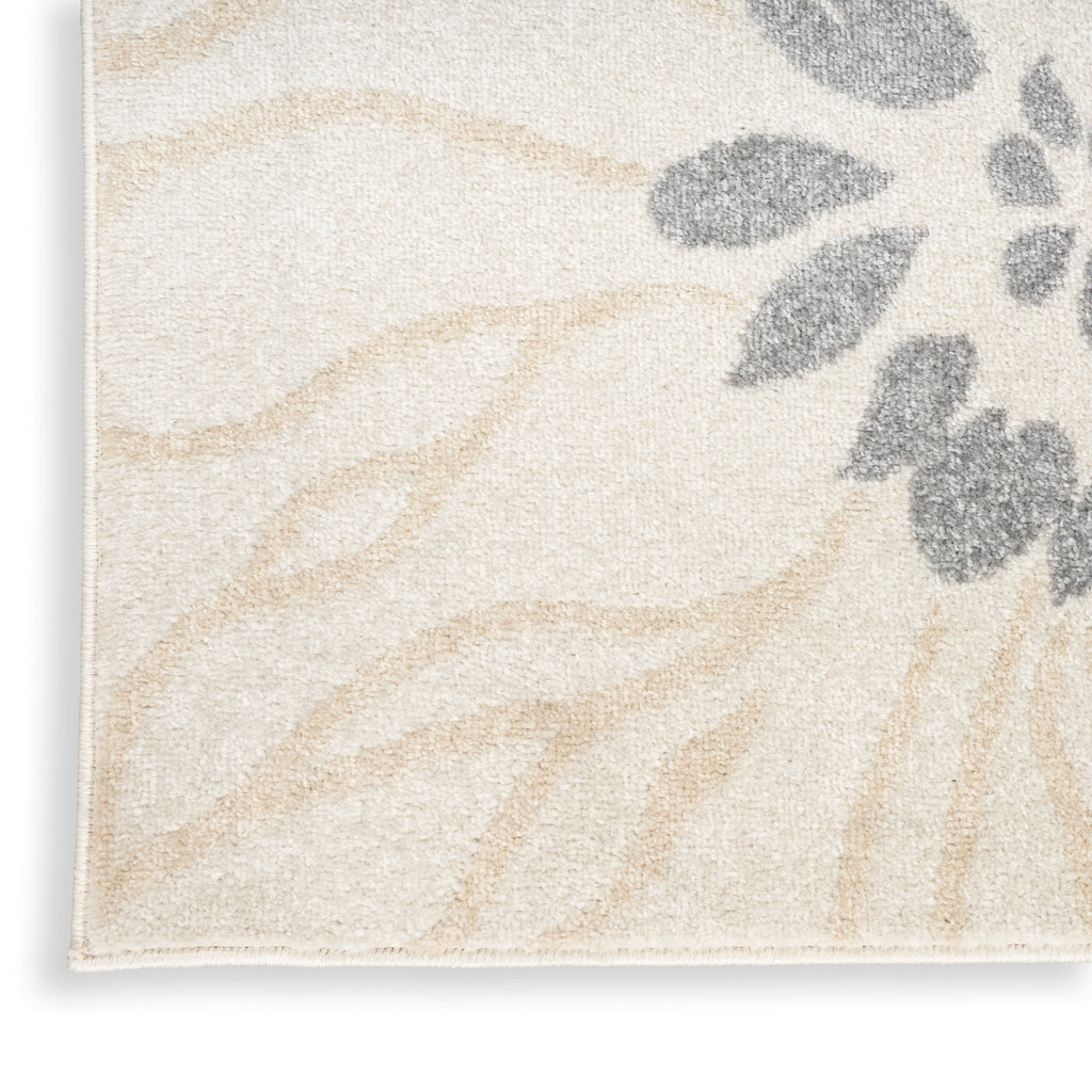 nourison passion psn17 ivory grey blue rug