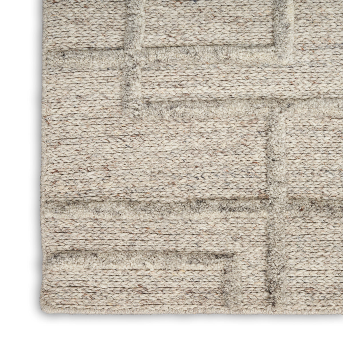 nourison ck045 impressions imp01 silver rug